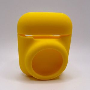 AirPods Case w AirTag Holder - Yellow